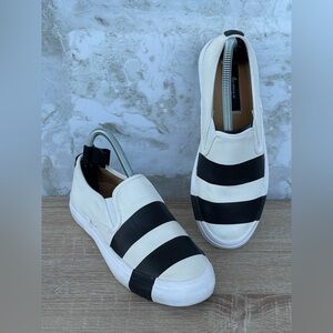 The Office of Angela Scott Stripe Sneakers size 7